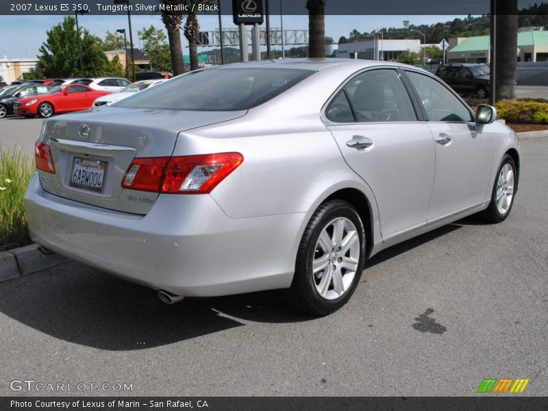 Tungsten Silver Metallic / Black 2007 Lexus ES 350
