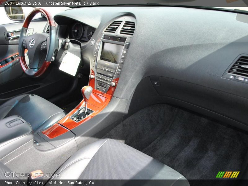 Tungsten Silver Metallic / Black 2007 Lexus ES 350