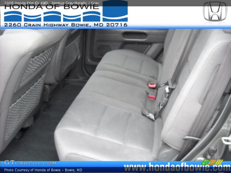 Nimbus Gray Metallic / Gray 2008 Honda Pilot EX 4WD