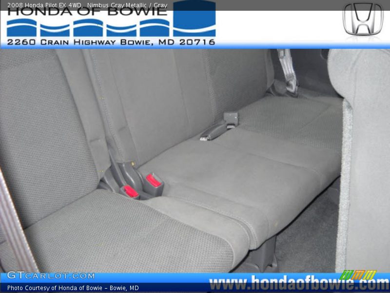 Nimbus Gray Metallic / Gray 2008 Honda Pilot EX 4WD