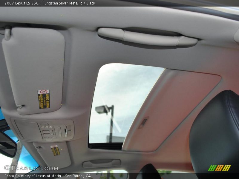 Tungsten Silver Metallic / Black 2007 Lexus ES 350