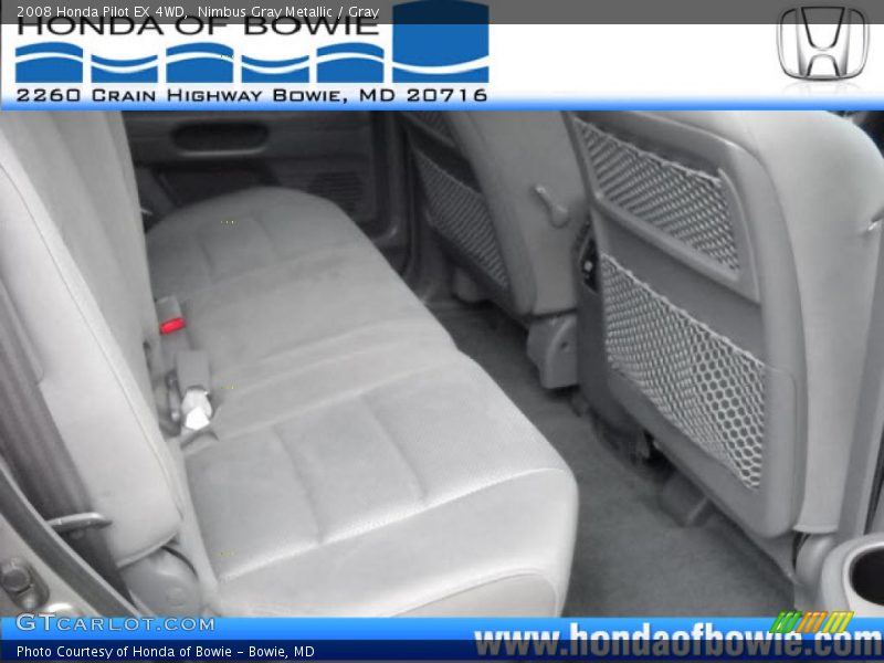 Nimbus Gray Metallic / Gray 2008 Honda Pilot EX 4WD