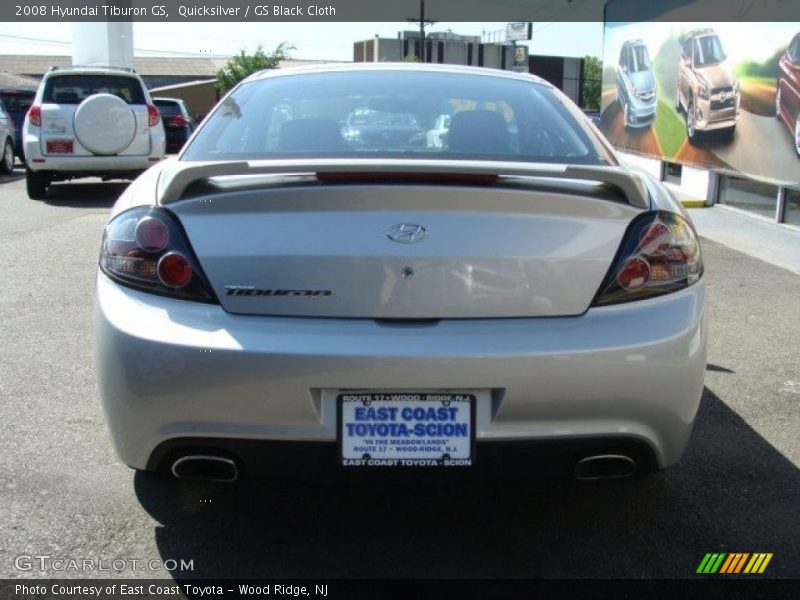 Quicksilver / GS Black Cloth 2008 Hyundai Tiburon GS