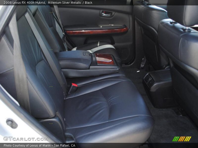 Millenium Silver Metallic / Black 2008 Lexus RX 400h Hybrid