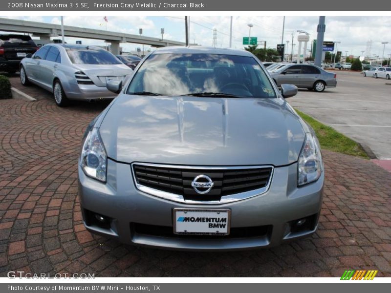 Precision Gray Metallic / Charcoal Black 2008 Nissan Maxima 3.5 SE