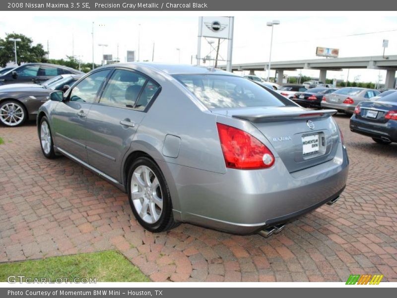 Precision Gray Metallic / Charcoal Black 2008 Nissan Maxima 3.5 SE