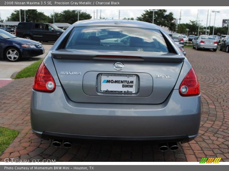 Precision Gray Metallic / Charcoal Black 2008 Nissan Maxima 3.5 SE