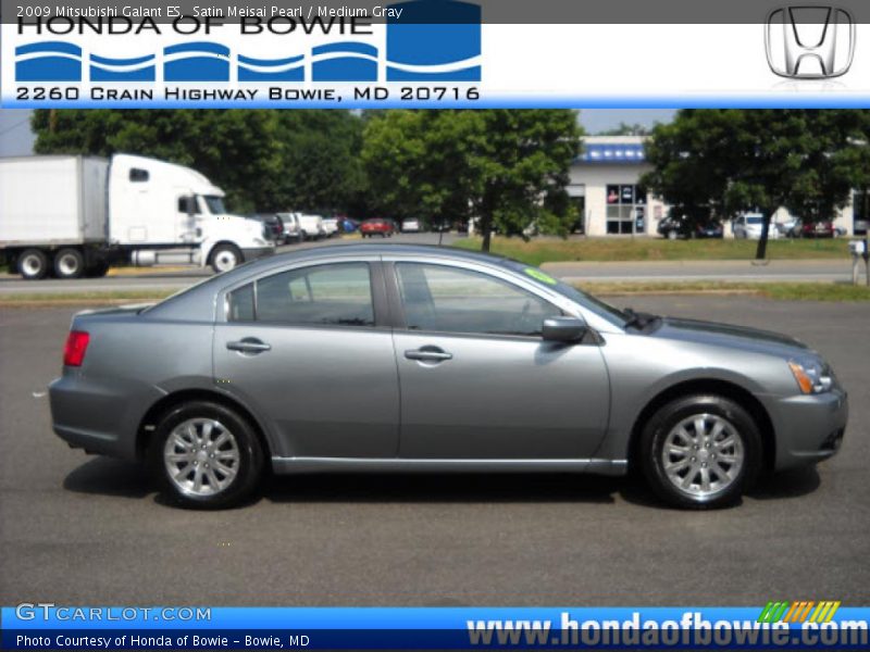 Satin Meisai Pearl / Medium Gray 2009 Mitsubishi Galant ES