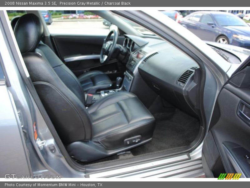 Precision Gray Metallic / Charcoal Black 2008 Nissan Maxima 3.5 SE