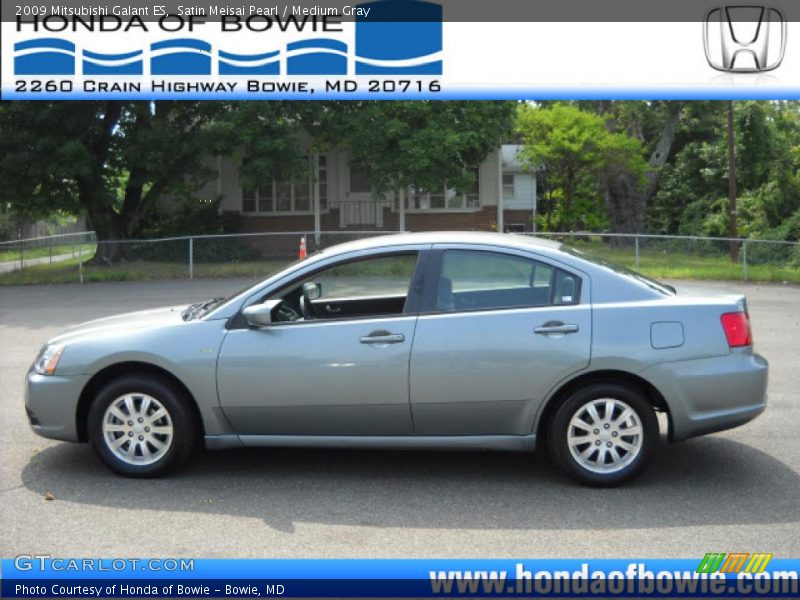 Satin Meisai Pearl / Medium Gray 2009 Mitsubishi Galant ES
