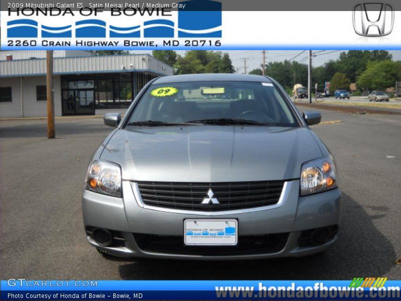 Satin Meisai Pearl / Medium Gray 2009 Mitsubishi Galant ES
