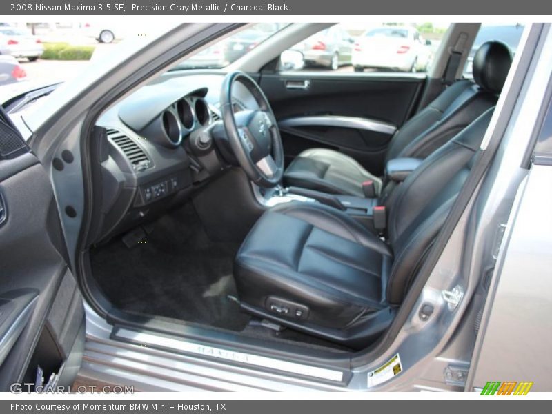 Precision Gray Metallic / Charcoal Black 2008 Nissan Maxima 3.5 SE