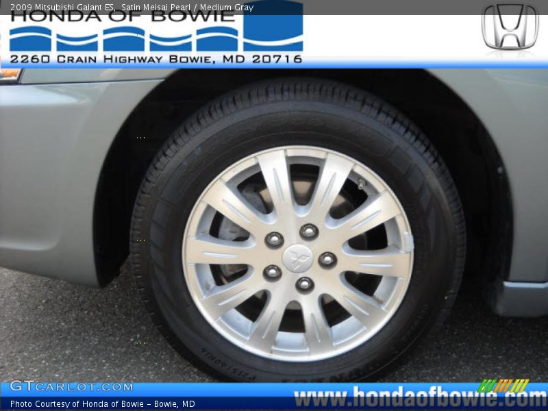 Satin Meisai Pearl / Medium Gray 2009 Mitsubishi Galant ES