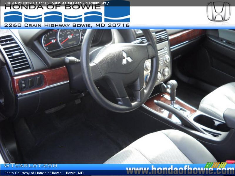 Satin Meisai Pearl / Medium Gray 2009 Mitsubishi Galant ES