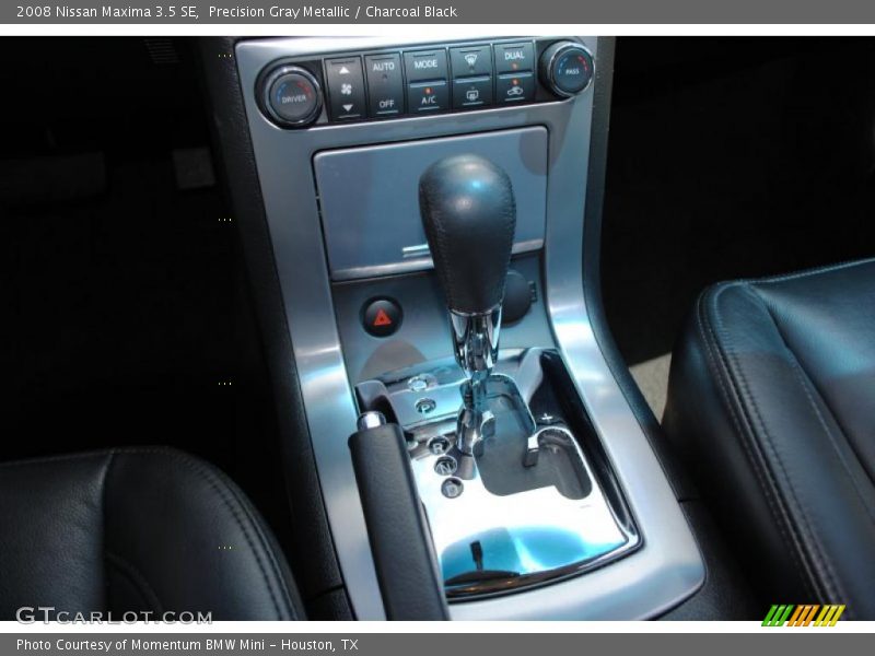 Precision Gray Metallic / Charcoal Black 2008 Nissan Maxima 3.5 SE