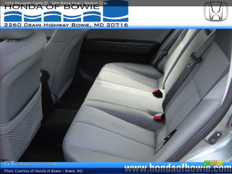Satin Meisai Pearl / Medium Gray 2009 Mitsubishi Galant ES
