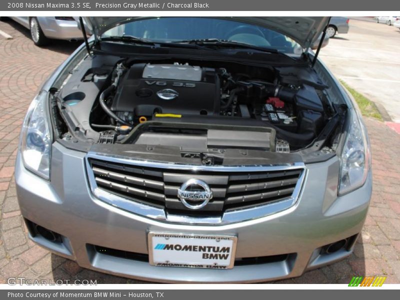 Precision Gray Metallic / Charcoal Black 2008 Nissan Maxima 3.5 SE