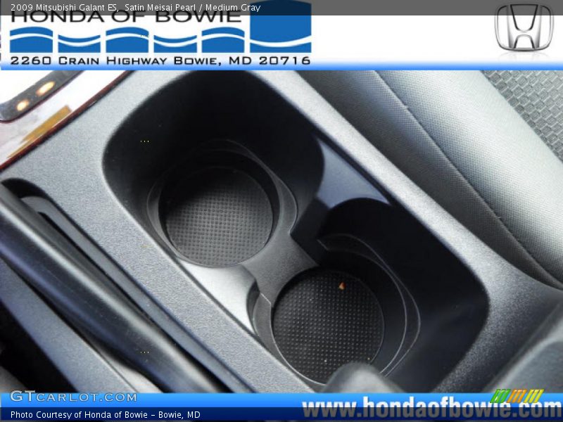 Satin Meisai Pearl / Medium Gray 2009 Mitsubishi Galant ES