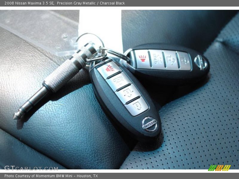 Precision Gray Metallic / Charcoal Black 2008 Nissan Maxima 3.5 SE