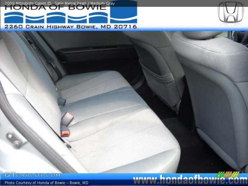 Satin Meisai Pearl / Medium Gray 2009 Mitsubishi Galant ES