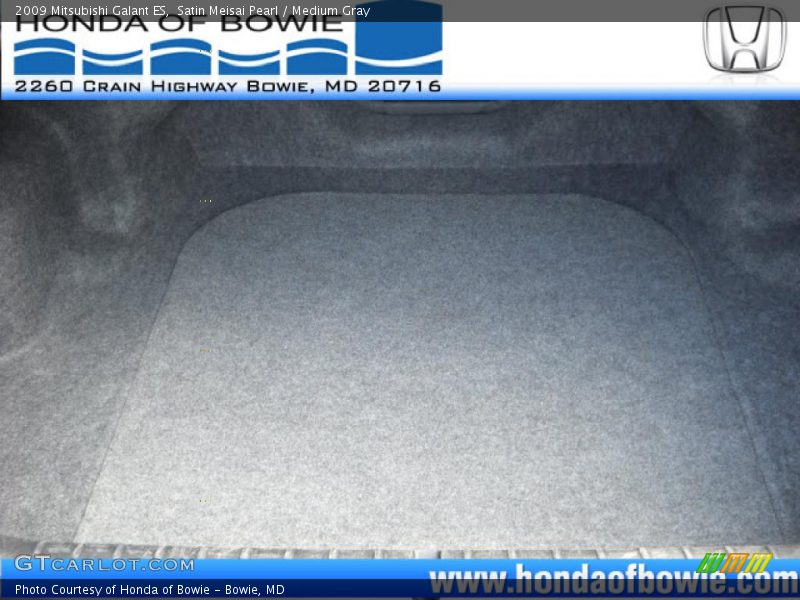 Satin Meisai Pearl / Medium Gray 2009 Mitsubishi Galant ES