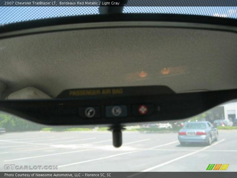 Bordeaux Red Metallic / Light Gray 2007 Chevrolet TrailBlazer LT