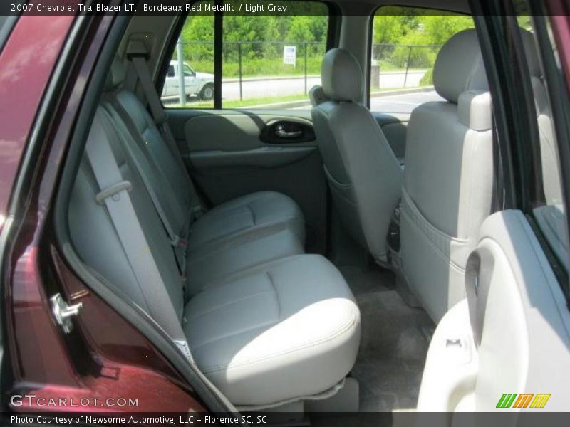 Bordeaux Red Metallic / Light Gray 2007 Chevrolet TrailBlazer LT