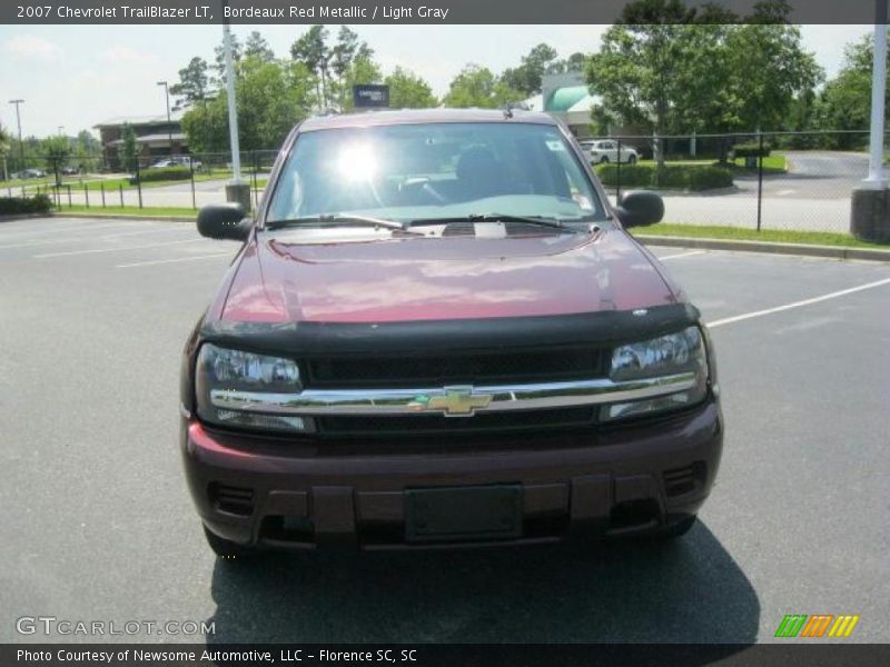 Bordeaux Red Metallic / Light Gray 2007 Chevrolet TrailBlazer LT