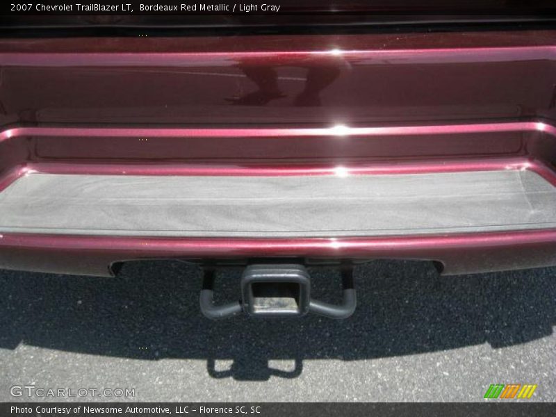 Bordeaux Red Metallic / Light Gray 2007 Chevrolet TrailBlazer LT