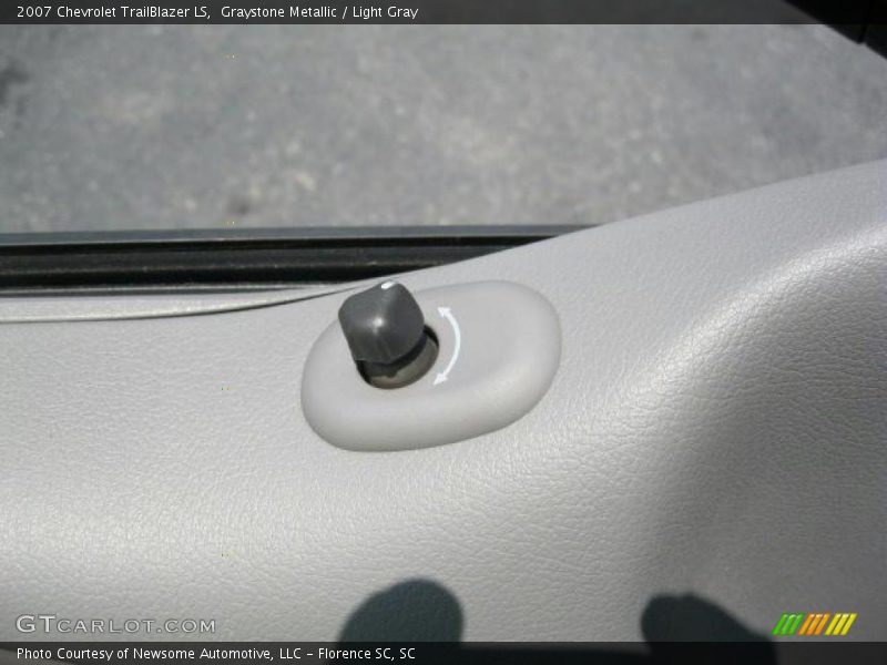 Graystone Metallic / Light Gray 2007 Chevrolet TrailBlazer LS