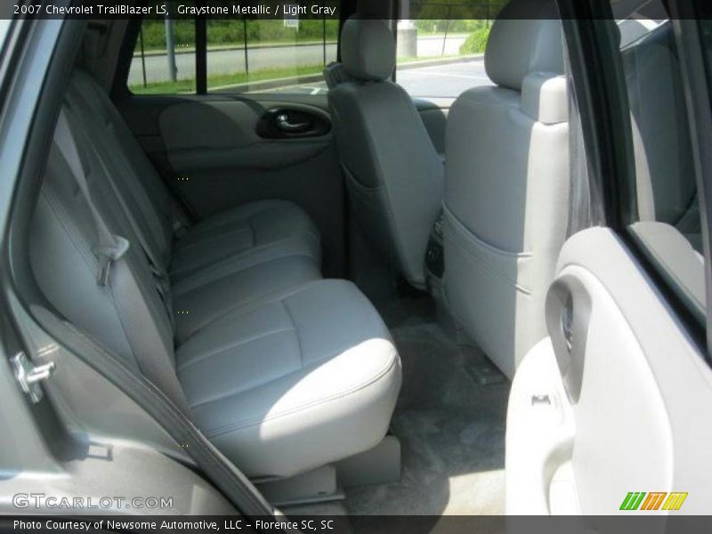 Graystone Metallic / Light Gray 2007 Chevrolet TrailBlazer LS