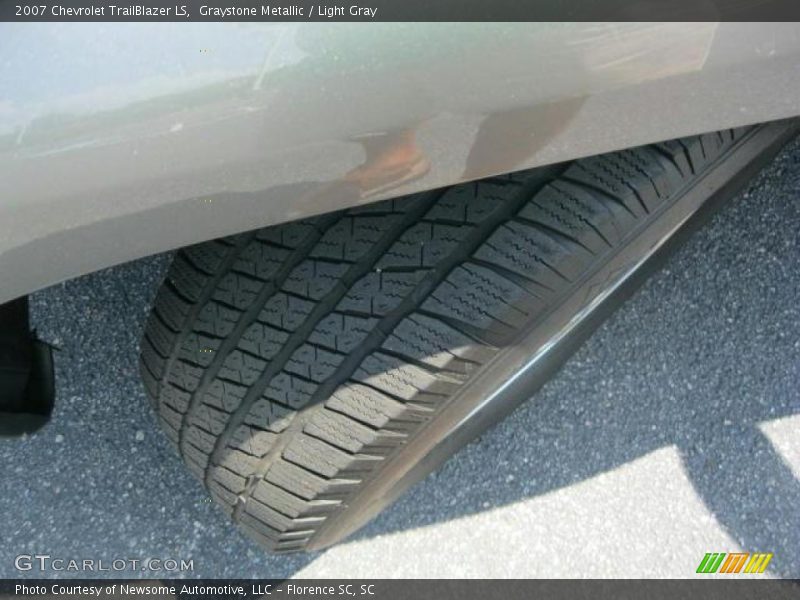 Graystone Metallic / Light Gray 2007 Chevrolet TrailBlazer LS
