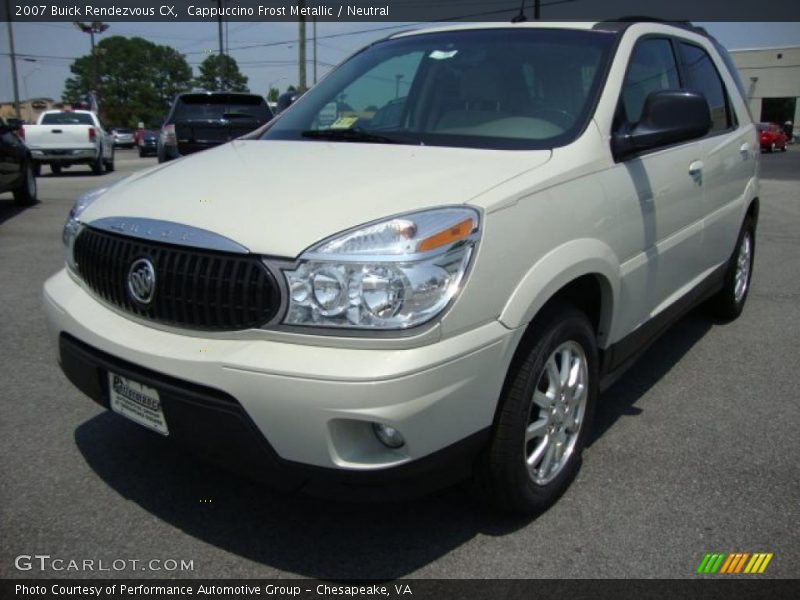 Cappuccino Frost Metallic / Neutral 2007 Buick Rendezvous CX
