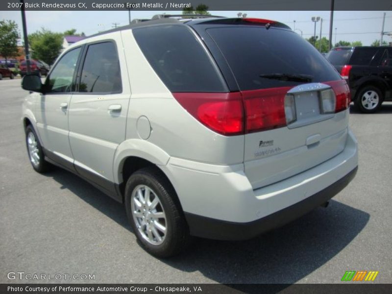 Cappuccino Frost Metallic / Neutral 2007 Buick Rendezvous CX