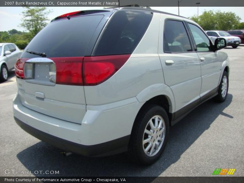 Cappuccino Frost Metallic / Neutral 2007 Buick Rendezvous CX