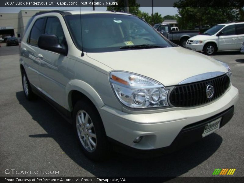 Cappuccino Frost Metallic / Neutral 2007 Buick Rendezvous CX