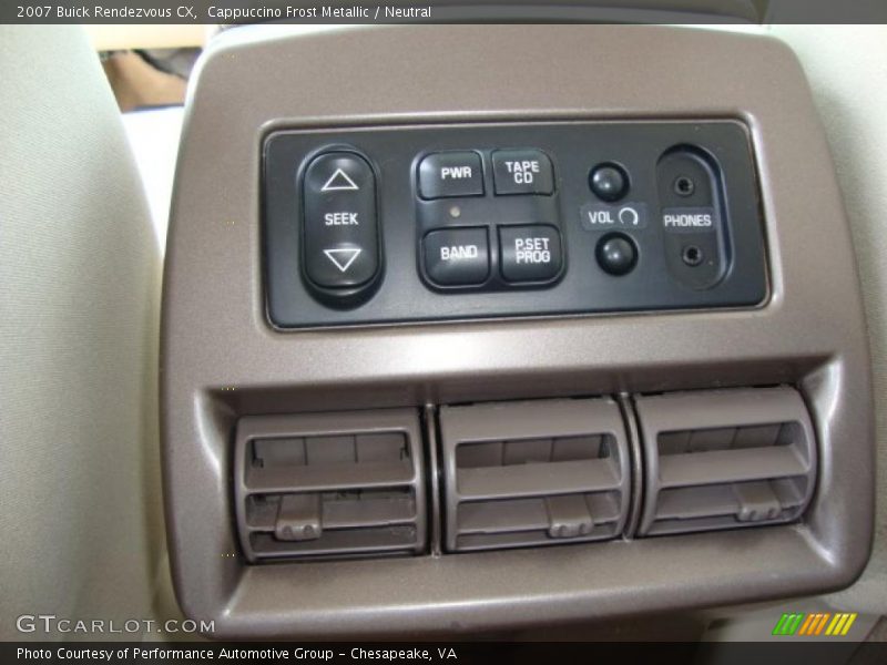 Cappuccino Frost Metallic / Neutral 2007 Buick Rendezvous CX