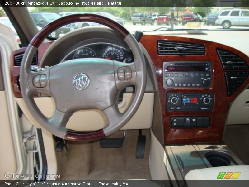 Cappuccino Frost Metallic / Neutral 2007 Buick Rendezvous CX