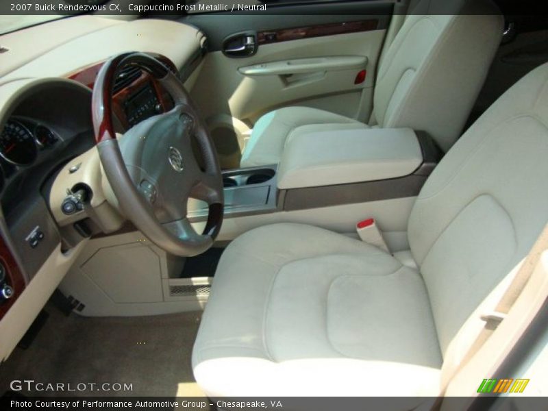 Cappuccino Frost Metallic / Neutral 2007 Buick Rendezvous CX