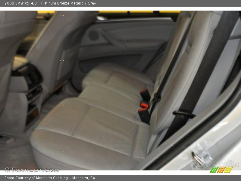 Platinum Bronze Metallic / Grey 2008 BMW X5 4.8i