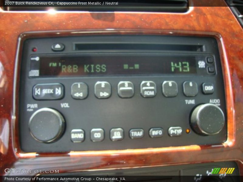 Cappuccino Frost Metallic / Neutral 2007 Buick Rendezvous CX