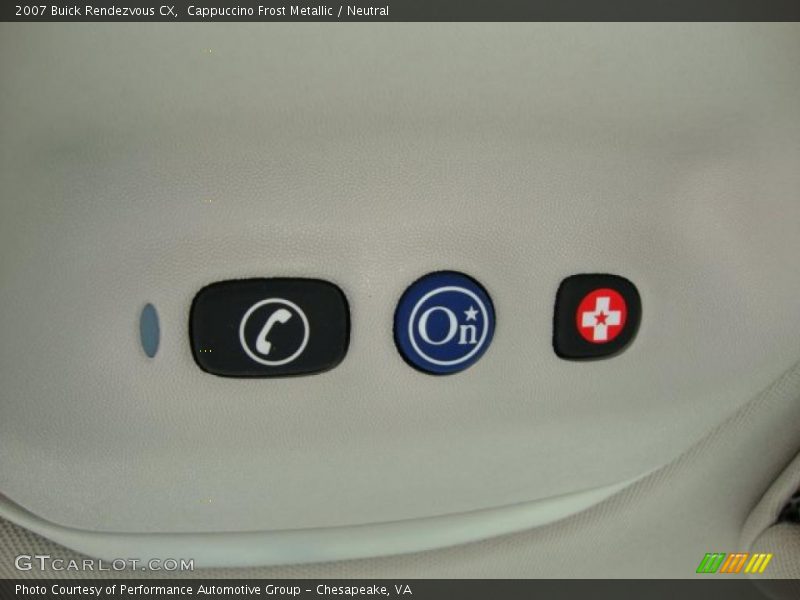 Cappuccino Frost Metallic / Neutral 2007 Buick Rendezvous CX