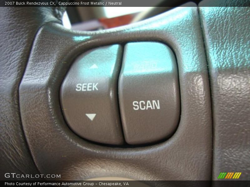 Cappuccino Frost Metallic / Neutral 2007 Buick Rendezvous CX