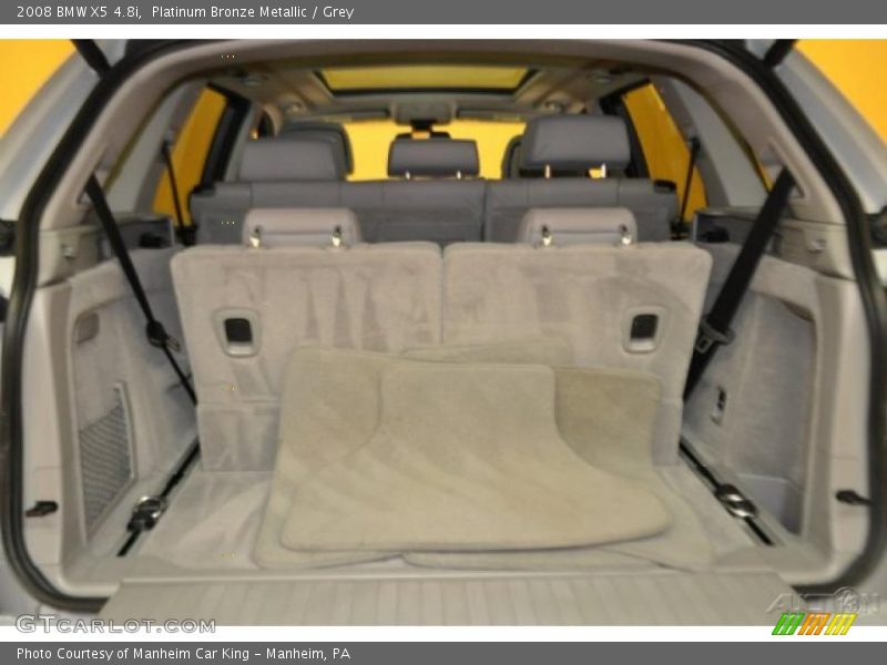 Platinum Bronze Metallic / Grey 2008 BMW X5 4.8i