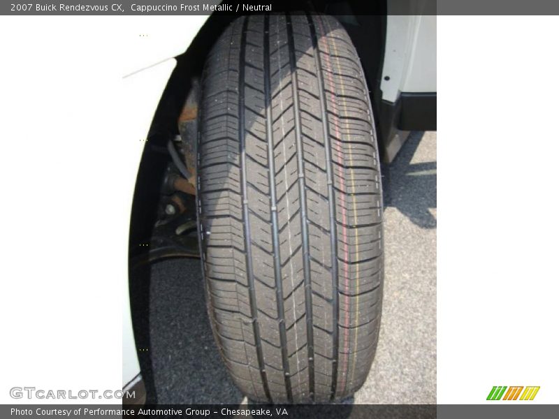 Cappuccino Frost Metallic / Neutral 2007 Buick Rendezvous CX