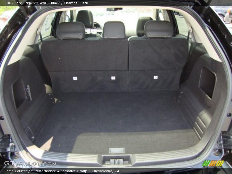 Black / Charcoal Black 2007 Ford Edge SEL AWD