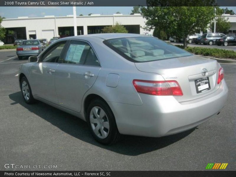Classic Silver Metallic / Ash 2008 Toyota Camry CE