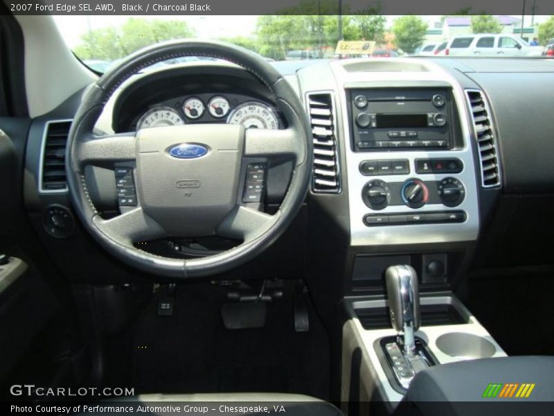 Black / Charcoal Black 2007 Ford Edge SEL AWD