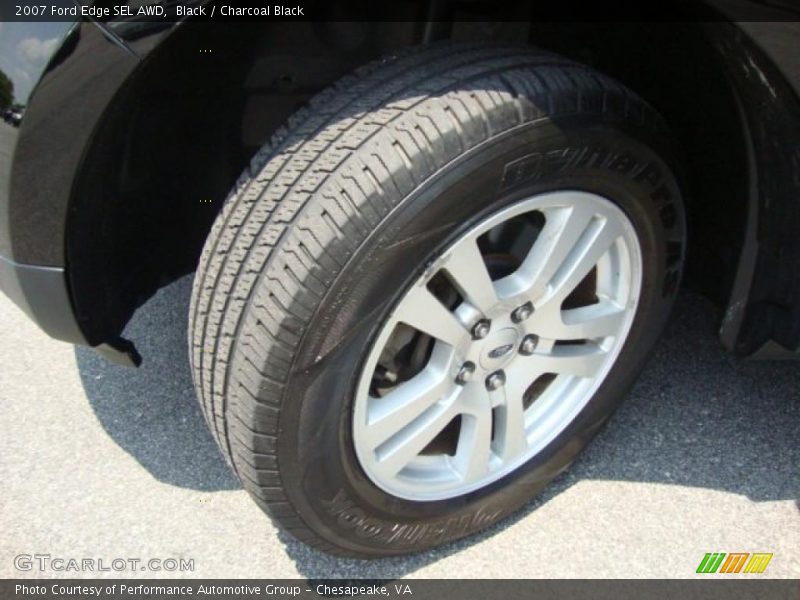 Black / Charcoal Black 2007 Ford Edge SEL AWD
