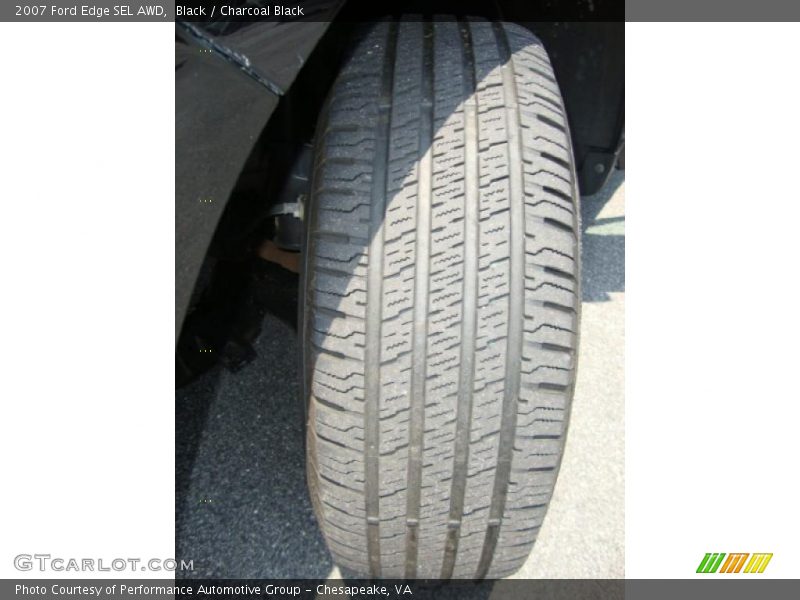Black / Charcoal Black 2007 Ford Edge SEL AWD